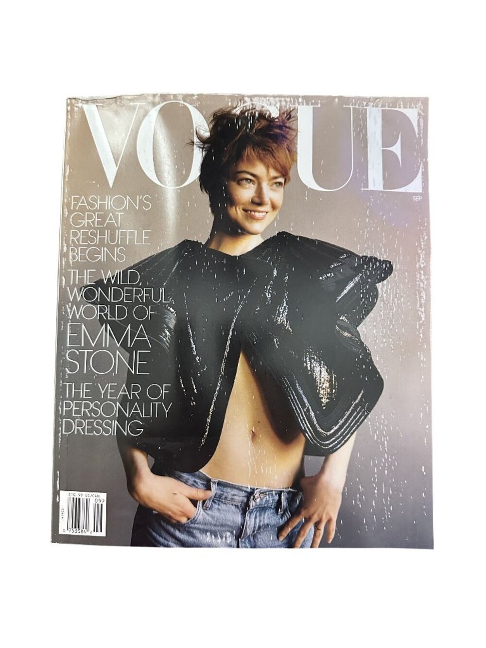 Vogue Magazine September 2025 Emma Stone Personality Dressing Fashion Reshuffle